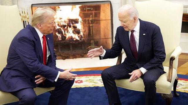 "Политика – строгая вещь". Трамп встретился с Байденом в Белом доме 1 32ddb703872084354ef27ca94a5f961c